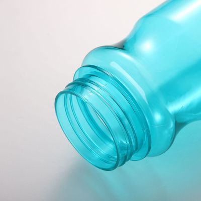 Viagem autônoma Garrafa de água sem BPA de 500 ml com tampa à prova de vazamento e material transparente