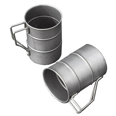 Garrafa de água de cerveja portátil de aço inoxidável 304 com alça estilo de design minimalista