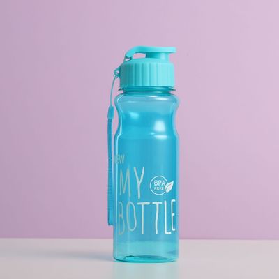 Garrafas de água de plástico de 500 ml em grandes quantidades Copas de beber transparentes portáteis para itens armazenados
