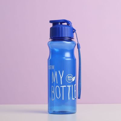 Garrafas de água de plástico de 500 ml em grandes quantidades Copas de beber transparentes portáteis para itens armazenados