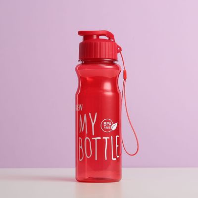 Garrafas de água de plástico de 500 ml em grandes quantidades Copas de beber transparentes portáteis para itens armazenados