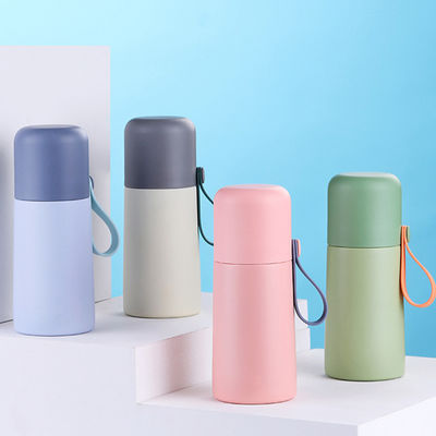 280ml/500ml 304Aço inoxidável simples portavel Mini Bala Thermos Botelho com corda