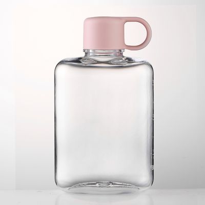 Logotipo personalizado aceitável 500ML 360ML Rectangular Forma Quadrado garrafas de água para esportes ao ar livre