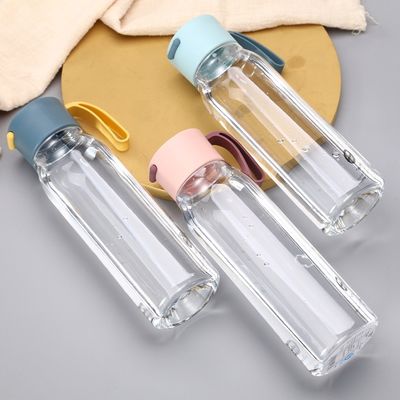 Mantenha-se hidratado em qualquer lugar 550ml garrafa de água portátil de Tritão com revestimento anticorrosivo