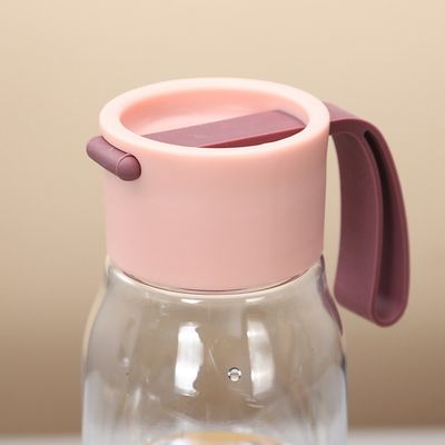 Mantenha-se hidratado em qualquer lugar 550ml garrafa de água portátil de Tritão com revestimento anticorrosivo