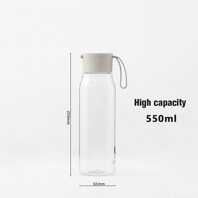 550 ml de plástico à prova de vazamento livre de Bpa Reutilizável Bebida garrafa de água de Tritão Ideal para correr