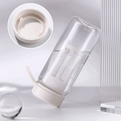 Copo de plástico portátil conveniente 450ml 600ml para atividades ao ar livre acampamento e viagens