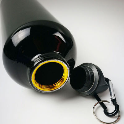 Fornecido e revestido de revestimento anticorrosivo 750 ml garrafa de água de alumínio para o exterior