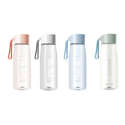 Garrafa de água potável direta para ginástica, desporto, viagens, acampamento, caminhadas 500ml e 650ml