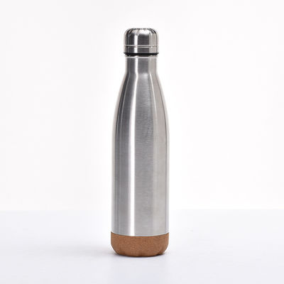 Garrafa de bebidas de duplo vácuo de aço inoxidável de 500 ml para viagens e desportos