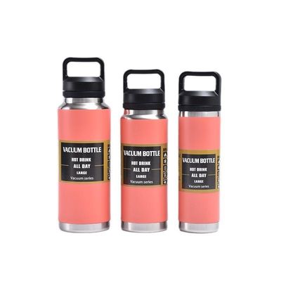 Garrafa de termos personalizada de 36 oz com tampa de parede dupla Copo de água quente de aço inoxidável