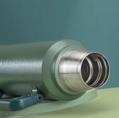 1L Garrafa de água para alpinismo ao ar livre Camping Termos isolados à prova de vazamento de aço inoxidável