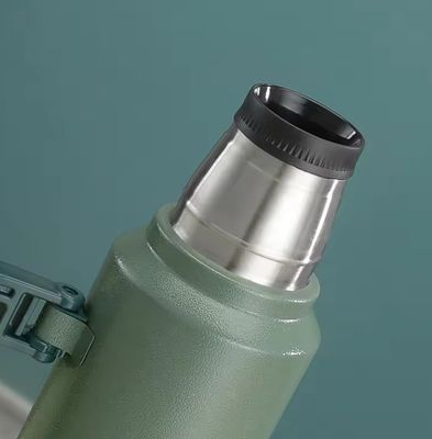 1L Garrafa de água para alpinismo ao ar livre Camping Termos isolados à prova de vazamento de aço inoxidável
