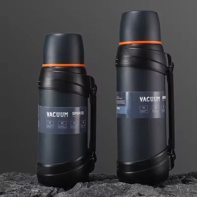 Flasca de termo de aço inoxidável com isolamento a vácuo 2600ml/3200ml para todas as suas viagens ao ar livre