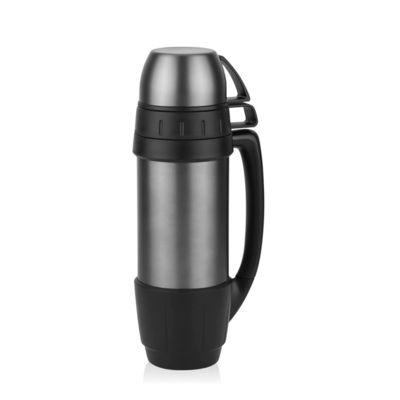 Taça de água de fitness personalizada de 1200 ml garrafa térmico portátil de aço inoxidável para esportes