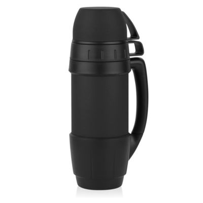 Taça de água de fitness personalizada de 1200 ml garrafa térmico portátil de aço inoxidável para esportes