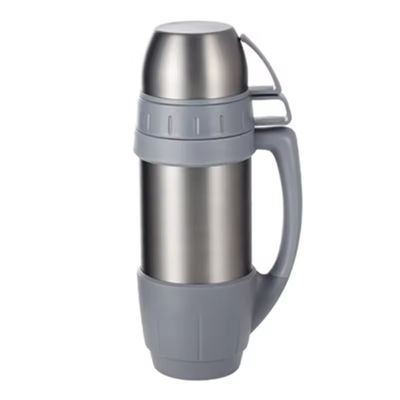 Taça de água de fitness personalizada de 1200 ml garrafa térmico portátil de aço inoxidável para esportes