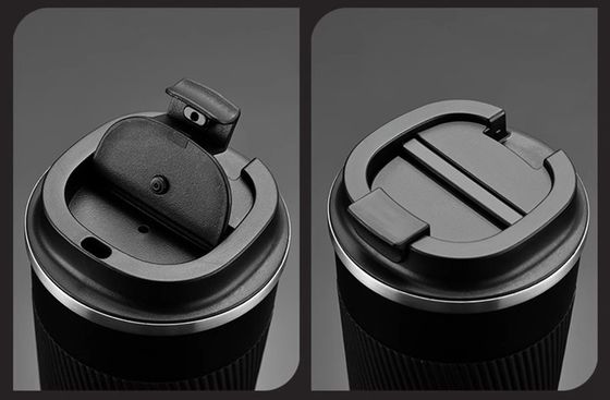 Copo de vácuo de parede dupla de aço inoxidável 380 ml/510 ml para viagens isoladas e café quente