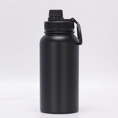 Flasco de vácuo 1000ml Garrafa de água de aço inoxidável de grande capacidade para uso ao ar livre e na praia