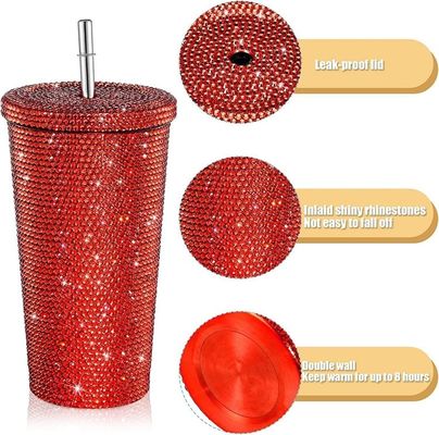 500ml/750ml Tumbler cor personalizada duplo isolado de aço inoxidável garrafa de viagem ao ar livre com canudos