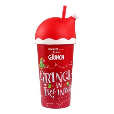 20 OZ Copas de Café de Natal 600ml Luxo Logotipo Personalizado Novidade Copo de Palha Para o Natal