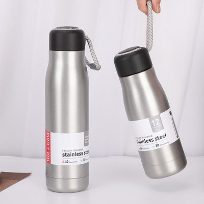400ml/500ml Modern Design Acero Inoxidável Dupla Parede Isulada garrafa de água desportiva