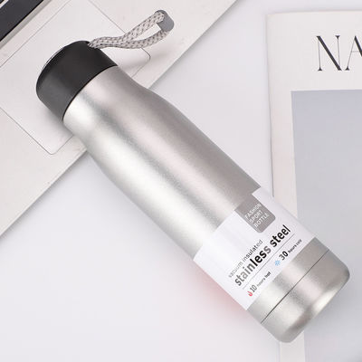400ml/500ml Modern Design Acero Inoxidável Dupla Parede Isulada garrafa de água desportiva
