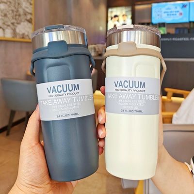 Taça de viagem ao ar livre de aço inoxidável de cor isolada direta 550 ml/710 ml