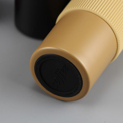 Taça de café de aço inoxidável isolado portátil de 450 ml