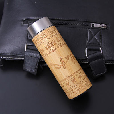Garrafa de água de aço inoxidável isolada a vácuo de 500 ml para produção de cerveja de café e chá