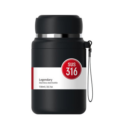 Copo de termos de alta aparência para estudantes Copo de água de aço inoxidável personalizado 730ml
