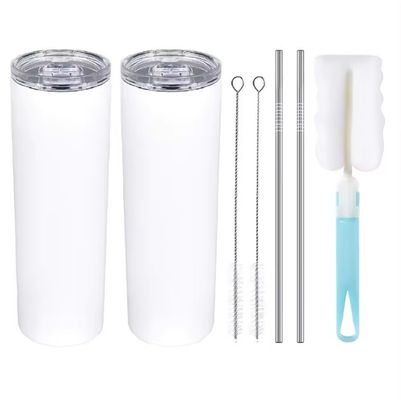 Garrafa de água de aço inoxidável com tampa e palha Melhor venda Moda criativa personalizada 12oz 20oz 30oz Copo