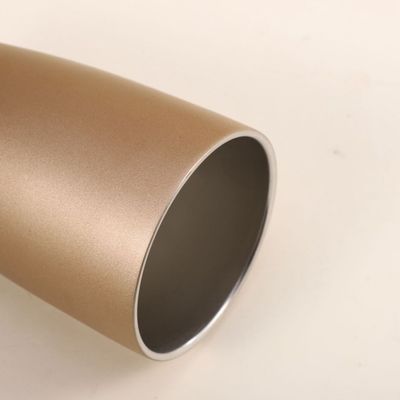 Cor de aço inoxidável Custom 350ml BPA livre Tumbler de vácuo com tampa de bambu aceitável OEM