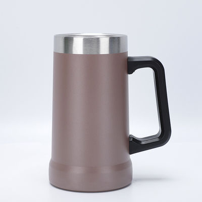 Garrafa de aço inoxidável de 710 ml com isolamento a vácuo e design minimalista