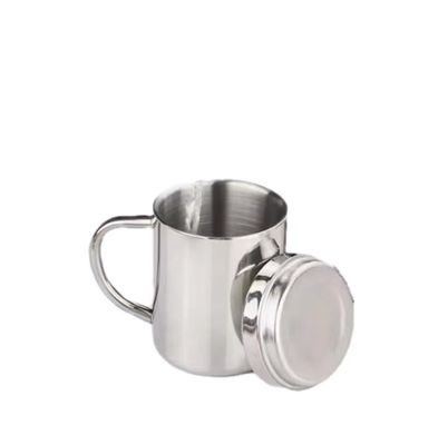 Garrafa de água personalizável de aço inoxidável 304 com alça e tampa 210ml/300ml/400ml direta