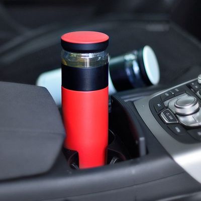 Flasca de vácuo de aço inoxidável termo tumbler com filtro para chá de suco de café quente