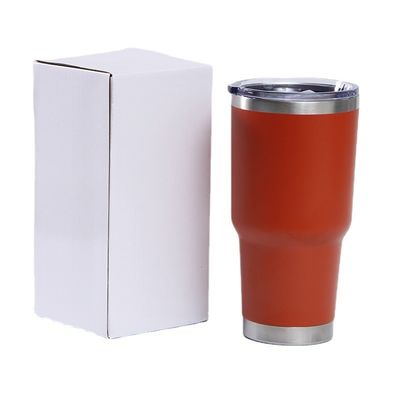 30oz Tubarão de vinho de aço inoxidável de parede dupla Garrafa de vácuo reutilizável com tampa