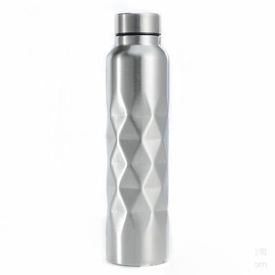 Garrafa de água para desporto ao ar livre 1L Thermos de parede única com material inoxidável