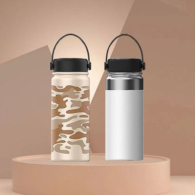 2023 Chique Logotipo Personalizado Presente Vaso à prova de vazamento Flasca de parede dupla Mantenha-se hidratado em movimento