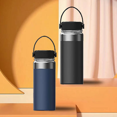 2023 Chique Logotipo Personalizado Presente Vaso à prova de vazamento Flasca de parede dupla Mantenha-se hidratado em movimento