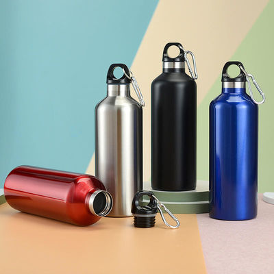 500 ml 750 ml de aço inoxidável de parede dupla vácuo ginásio garrafa de água isolada copos tumbler