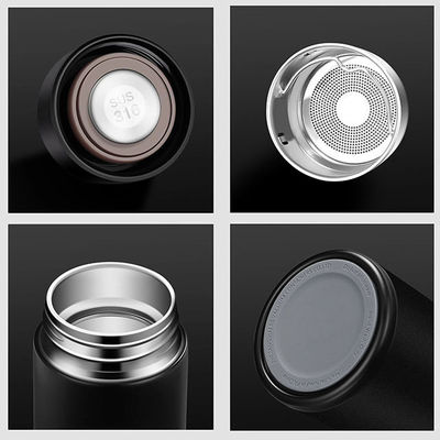 Estilo de Design Contemporâneo Botella de Filtro de Água de Aço Inoxidável Isulada para Bebidas