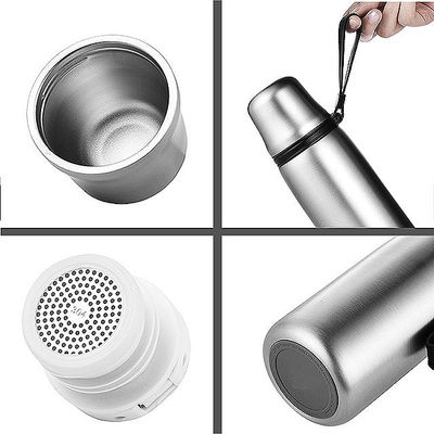 Garrafas de água esportiva personalizadas de aço inoxidável com filtro Mantenha sua bebida fria e limpa