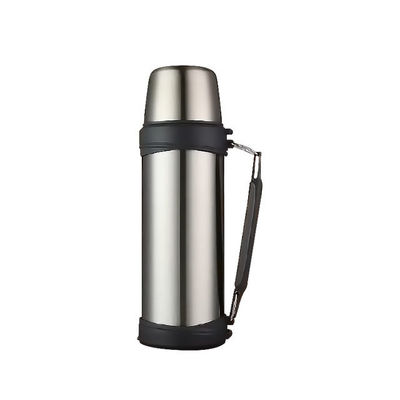 Garrafa de água de aço inoxidável de grande capacidade isolada para esportes e viagens em Golden