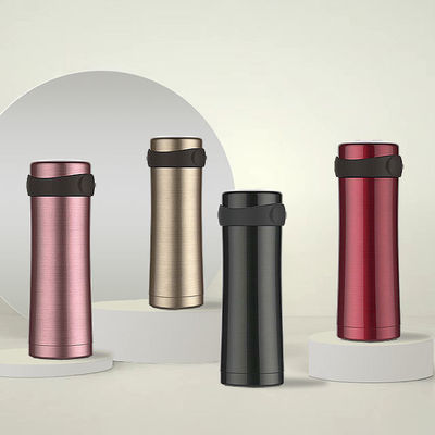 Presentes de negócios frascos de vácuo portáteis copos para isolamento frio quente caneca frasco recto