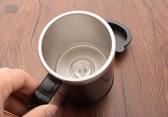 Escritório e lar de aço inoxidável eléctrico automático auto agitação caneca para os amantes do café