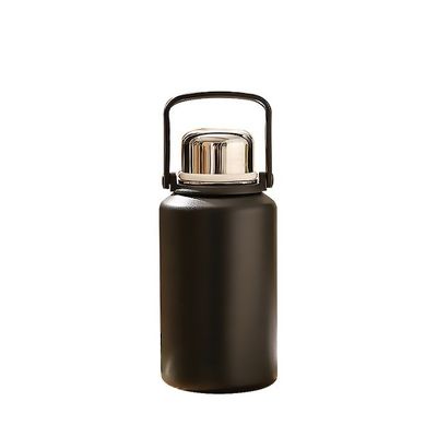 Garrafa de água de aço inoxidável para bebidas quentes e frias BPA livre viagens esportivas