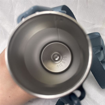 600 ml frasco de vácuo com punção térmica de isolamento de aço inoxidável garrafa desportiva