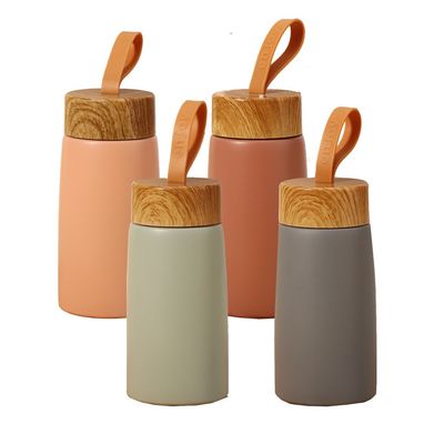 Garrafa de água com isolamento a vácuo 280 ml Mini portátil de aço inoxidável