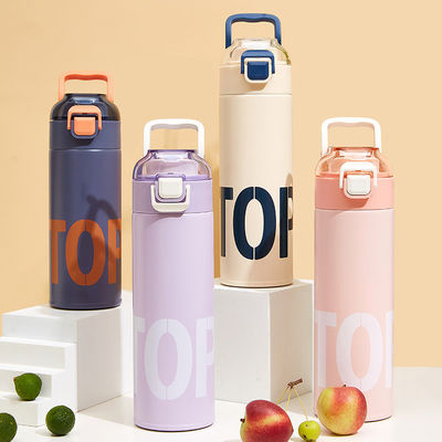 Estilo de design clássico garrafa de água feminino taça recta e personalização de logotipo personalizado